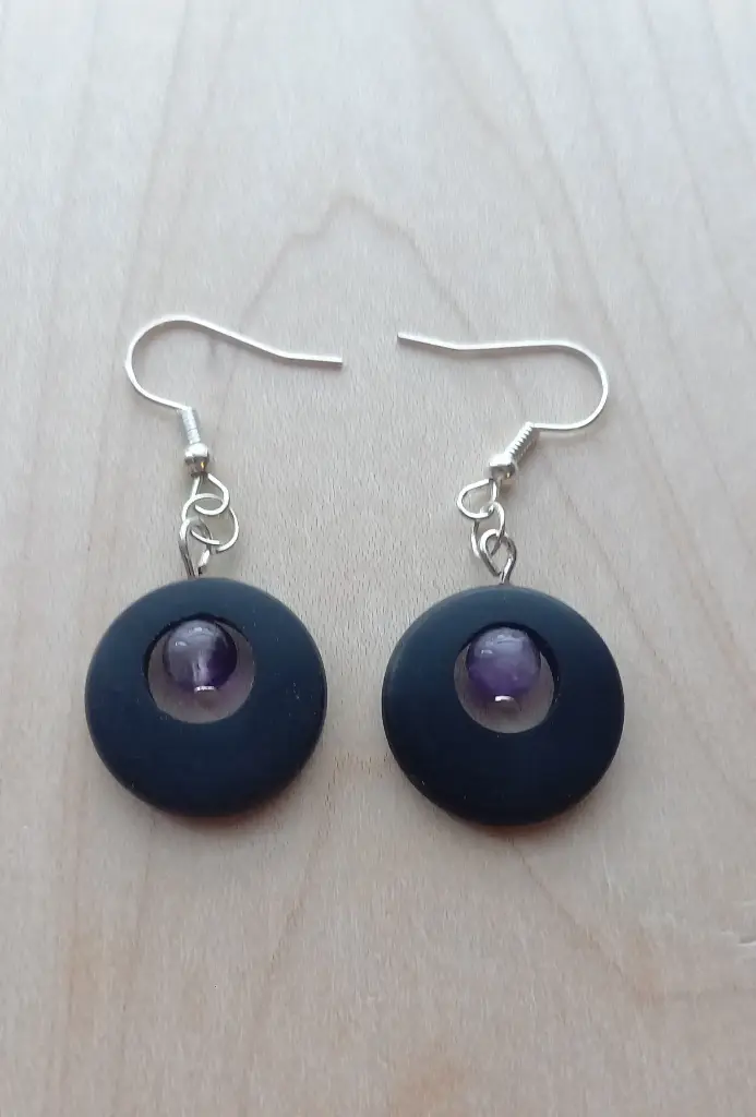 Créoles ébène du Mozambique et pierre d'Améthyste    H2